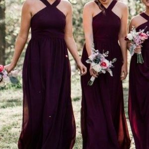 lulus air of romance burgundy